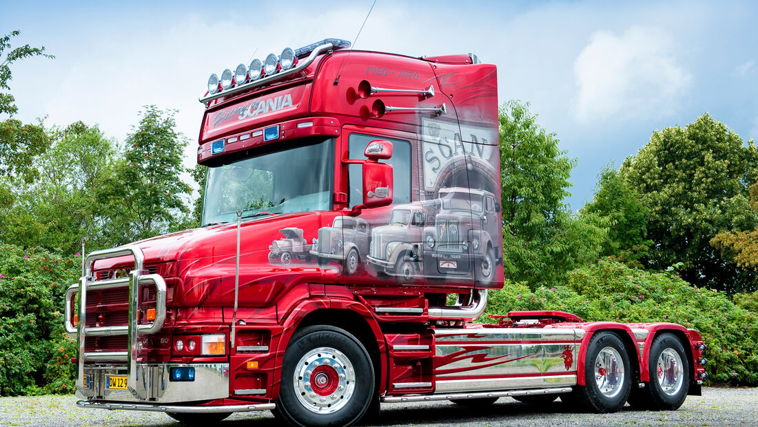 Scania T 164 580 – History, Truck