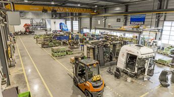 Scania Used Parts Centre Fahrzeug Recycling