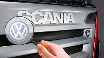 Scania, VW, Lupe, Montage