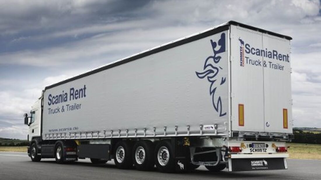 Scania erweitert Mietangebot von Lkw und Trailer