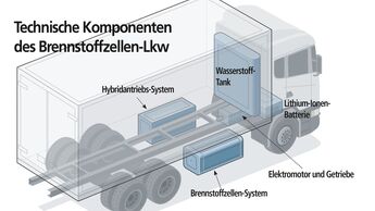 Scania lkw brennstoffzelle