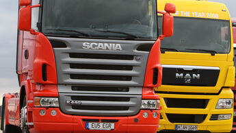 Scania und MAN sind Teil von Traton