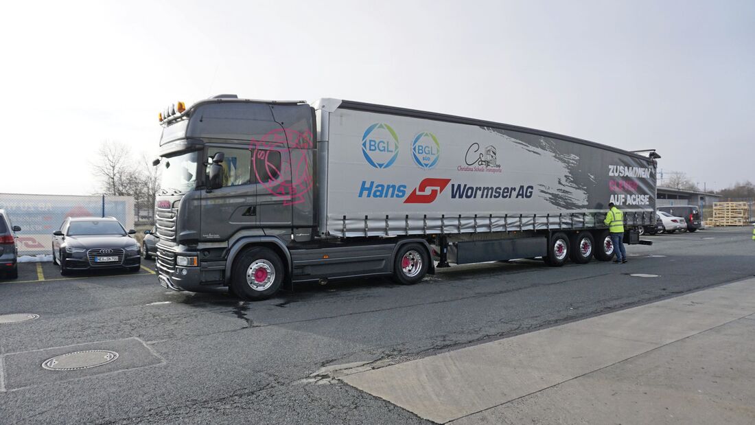 Schmitz Cargobull Ecoflex im Einsatz bei der Spedition Wormser