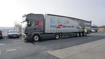 Schmitz Cargobull Ecoflex im Einsatz bei der Spedition Wormser