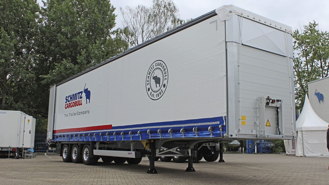 Schmitz Cargobull IAA Premiere Berlin 2018 Van Bodie Van Body Kühlmaschine Kühltrailer Trailer