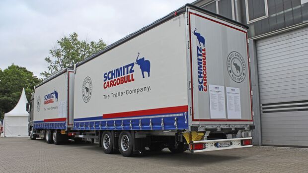 Schmitz Cargobull IAA Premiere Berlin 2018 Van Bodie Van Body Kühlmaschine Kühltrailer Trailer