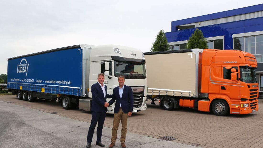 Schmitz Cargobull, Langsattel, Ludzay