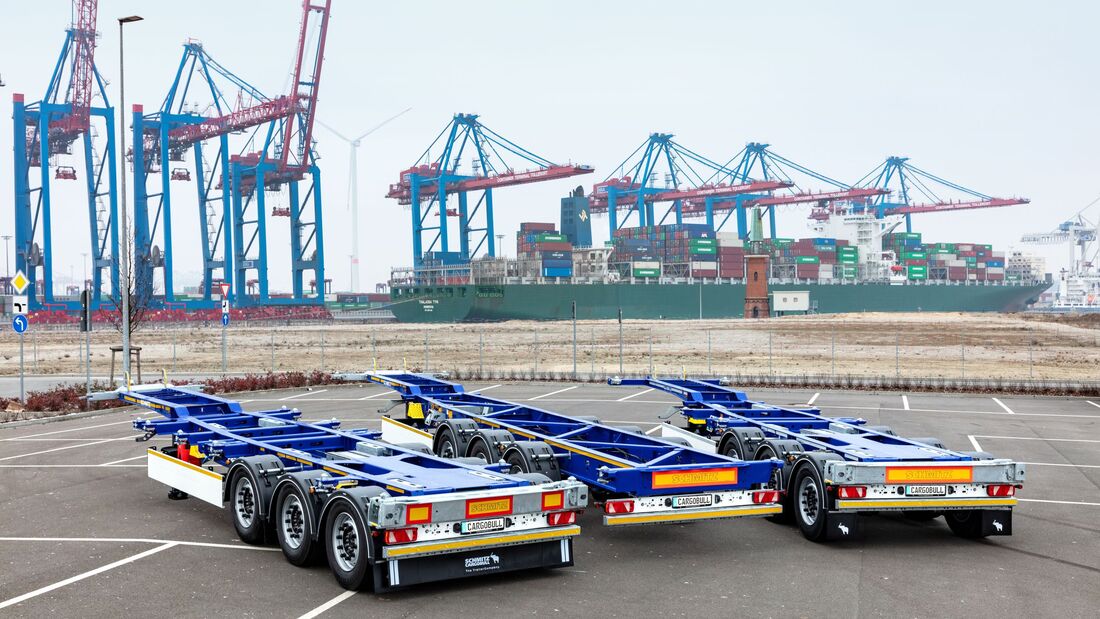 Schmitz Cargobull S.CF Container-Chassis, Produktrange
