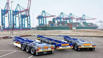 Schmitz Cargobull S.CF Container-Chassis, Produktrange