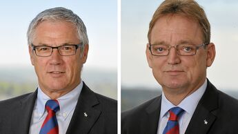 Schmitz Cargobull-Vorstände Ulrich Schümer und Ulrich Schöpker