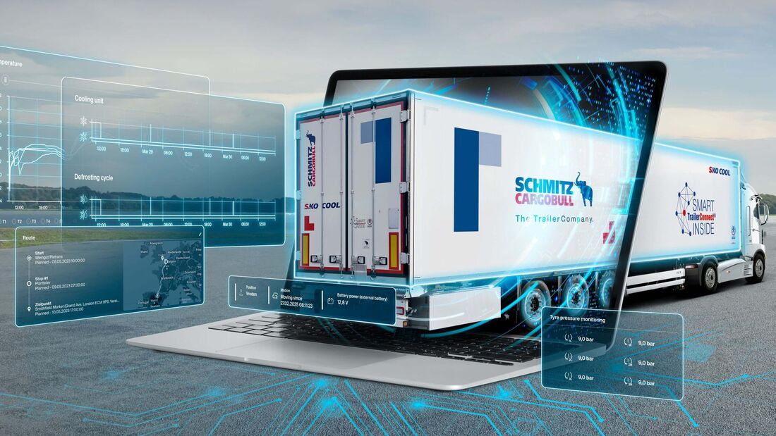 Schmitz Cargobull auf der Messe transport logistic 2025