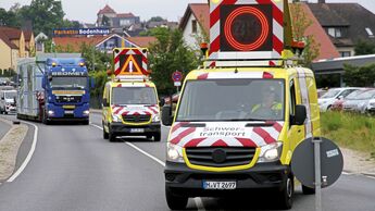 Schwerguttransporte, BF4, Begleitfahrzeuge, Baden-Württemberg
