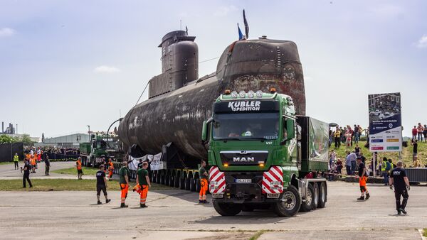 Schwertransport der U17