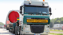 Schwertransporte Begleitung, Convoi, Exceptionnel, DAF