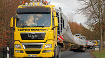 Schwertransporte Begleitung, MAN, Gertzen, Transporte