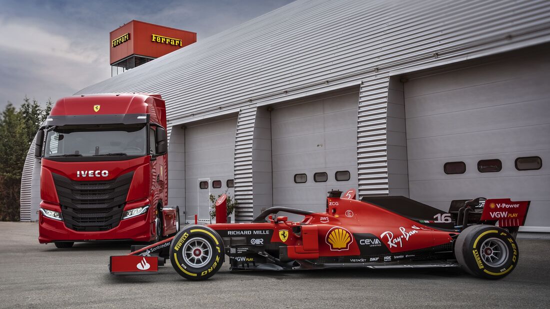 Scuderia Ferrari Iveco S-Way 2023