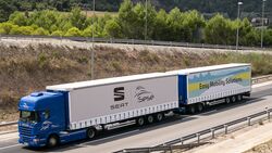 Seat Doppeltrailer Lang-Lkw