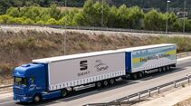 Seat Doppeltrailer Lang-Lkw