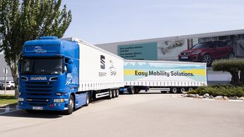 Seat Doppeltrailer Lang-Lkw