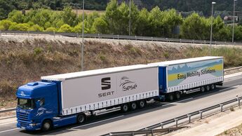Seat Doppeltrailer Lang-Lkw