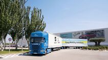 Seat Lang-Lkw Gigaliner Spanien 2018 Konzernlogistik Test Erprobung Feldversuch