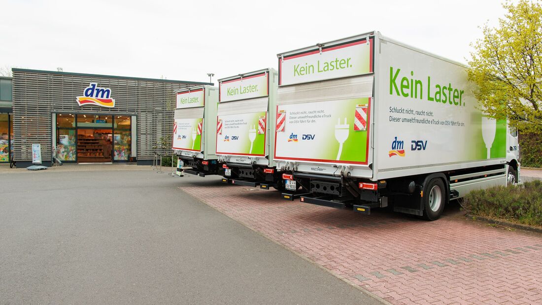 Seit Anfang 2023 sind mehrere E-Lkw im Ruhrgebiet sowie im Stadtgebiet von Bonn unterwegs.