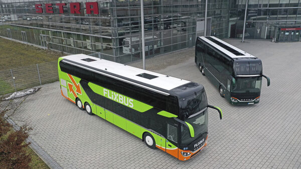 Setra DD Vergleich Flixbus Fernlinie Reisebus Doppeldecker Daimler 2020