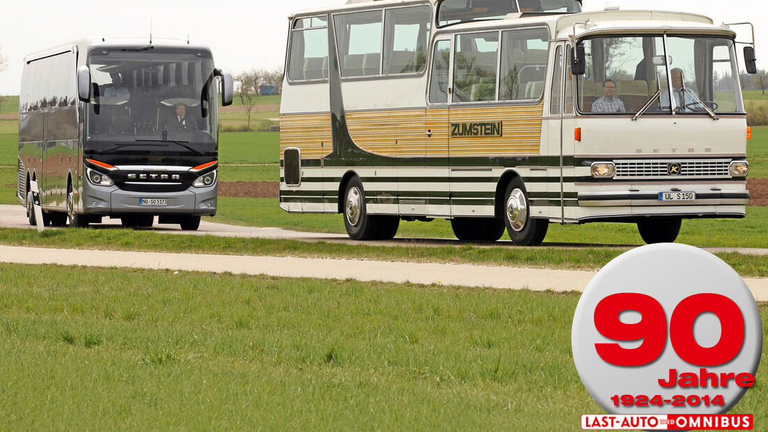 Setra-Generationentreffen