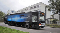Setra Überlandbus COVID-19-Teststation