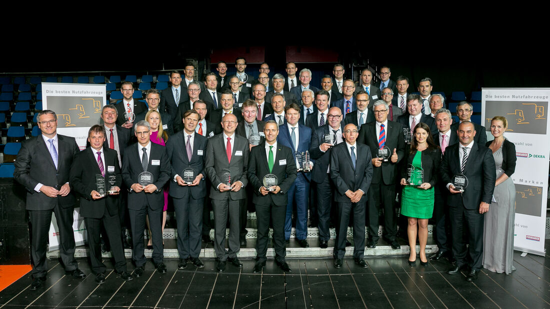 Sieger-Bild Beste Nutzfahrzeuge, Beste Marken 2014