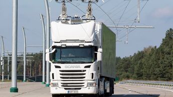 Siemens und Scania forschen gemeinsam am elektrifizierten Straßengüterverkehr / Siemens and Scania are conducting joint research into the electrification of road freight traffic