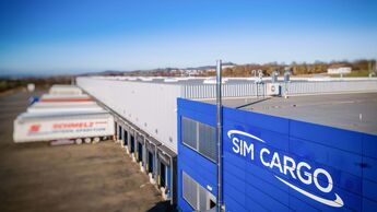 Sim Cargo schließt das Zentral-Hub in Homberg