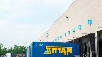 Sittam, Lager, Auflieger, Lkw
