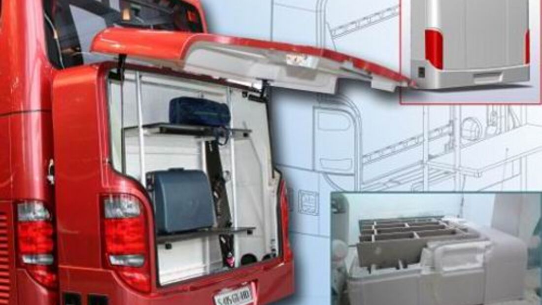Skikasten für Setra-Reisebusse