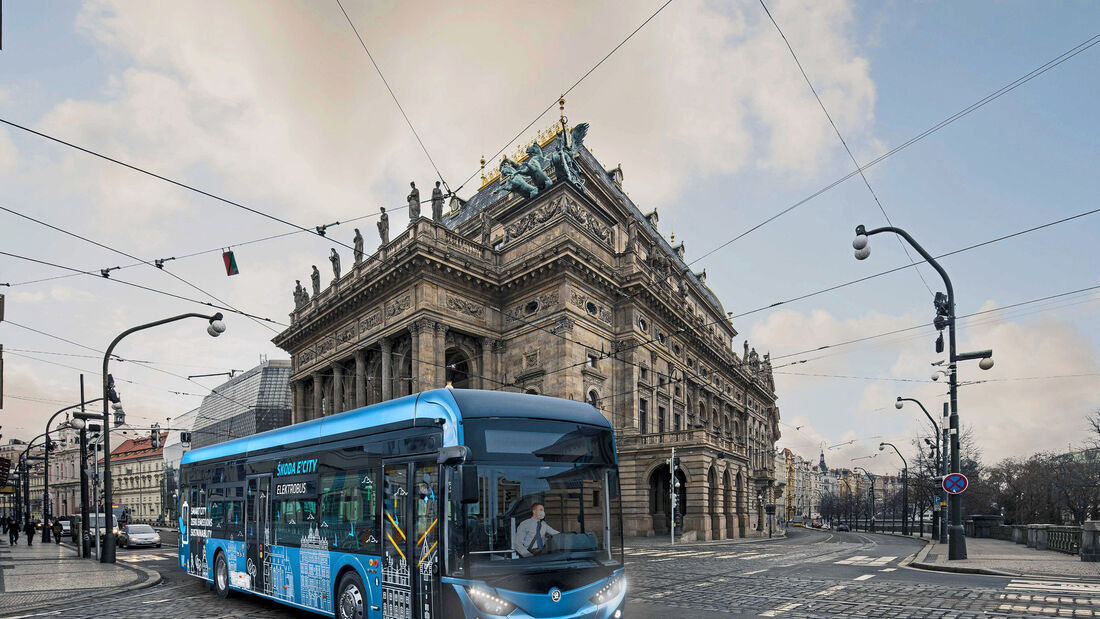 Skoda Transportation E-City Elektrobus Stadtbus 2022