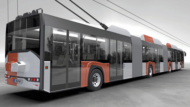 Solaris Trollino Prag O-Bus Trolleybus 2022