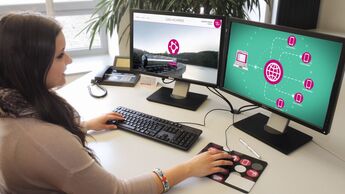 Soloplan, Logistik, Plattform, Schreibtisch