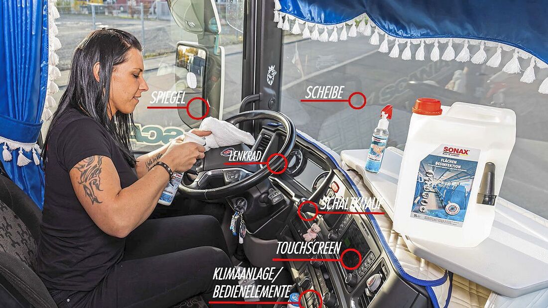 Sonax, Desinfektion