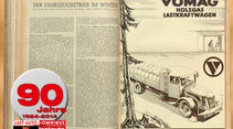 Sonderteil, Die bewegte Geschichte von lastauto omnibus, 90 Jahre