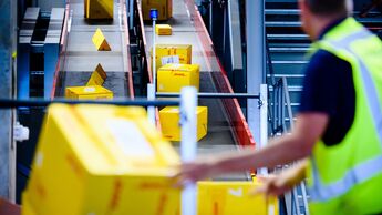 Sortieranlage von DHL