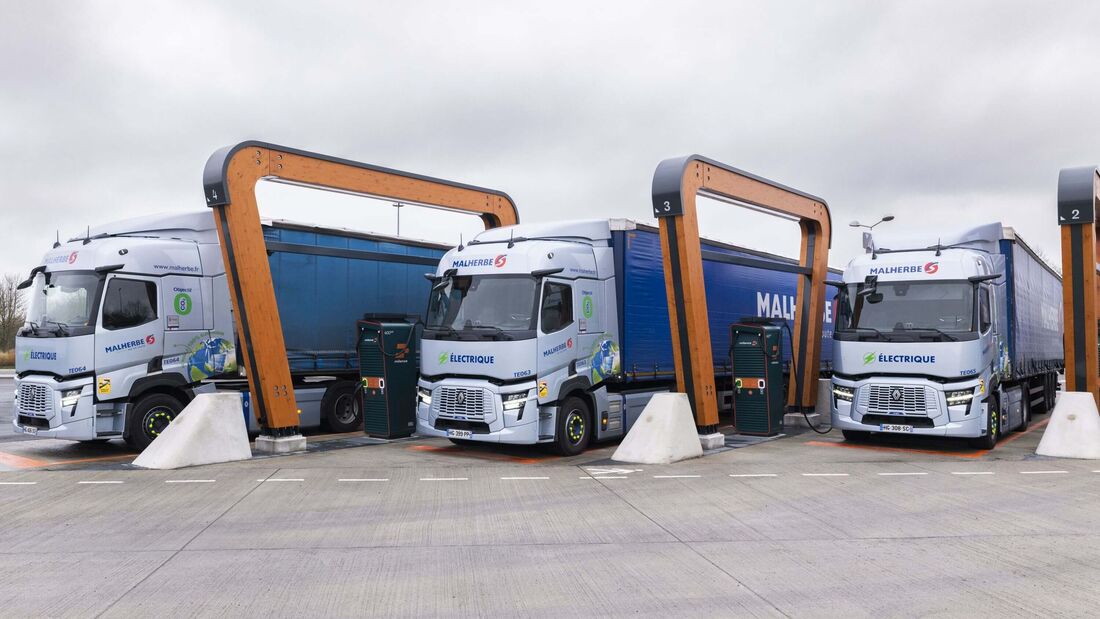 Spediteur Malherbe übernimmt den Transport für Renault Trucks