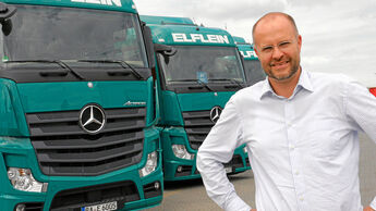 Spediteur Rüdiger Elflein aus Bamberg