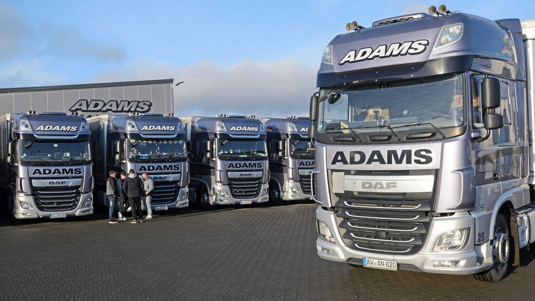 Spedition Adams Transporte, Spediporträt FF 3/2020.