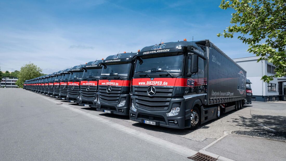 Spedition Diez, Actros-Sattelzugmaschinen von Mercedes-Benz Trucks