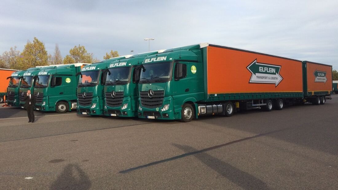 Spedition Elflein, Lang-Lkw