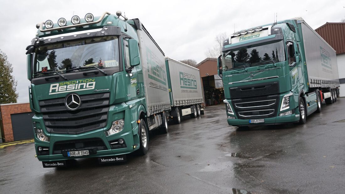 Spedition Resing Fernfahrer Ff 4/2019 04/19 Actros