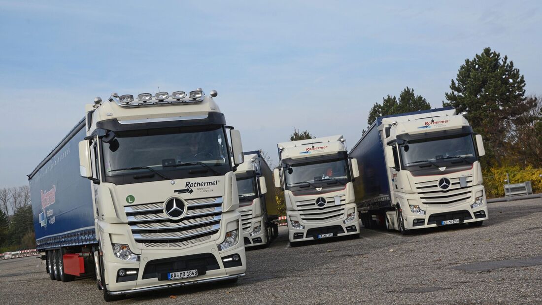 Spedition Rothermel FF 2/20 2/2020 Nufam Edgar Christian Baustoffe Fahrtrainer Fahrschul-Truck