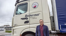 Spedition Rothermel Max Achtzig Hellwach mit 80 km/h Trailer Auflieger 2023