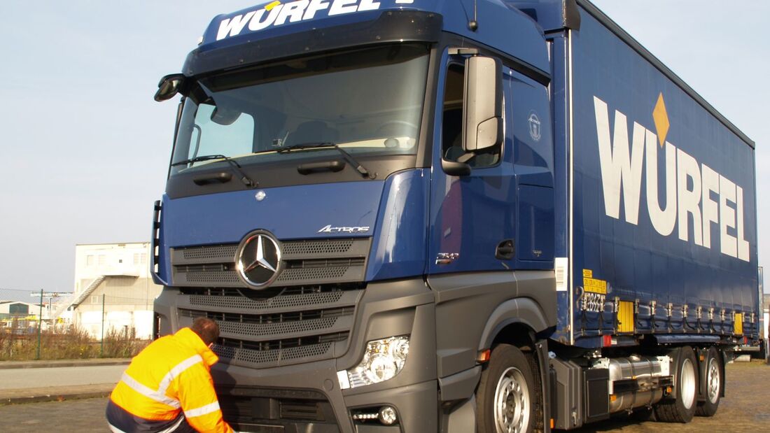 Spedition Würfel, neuer Actros