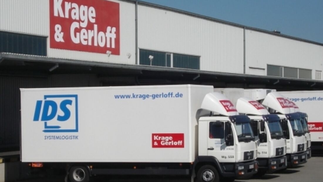Speditions-Lkw mit IDS-Logo